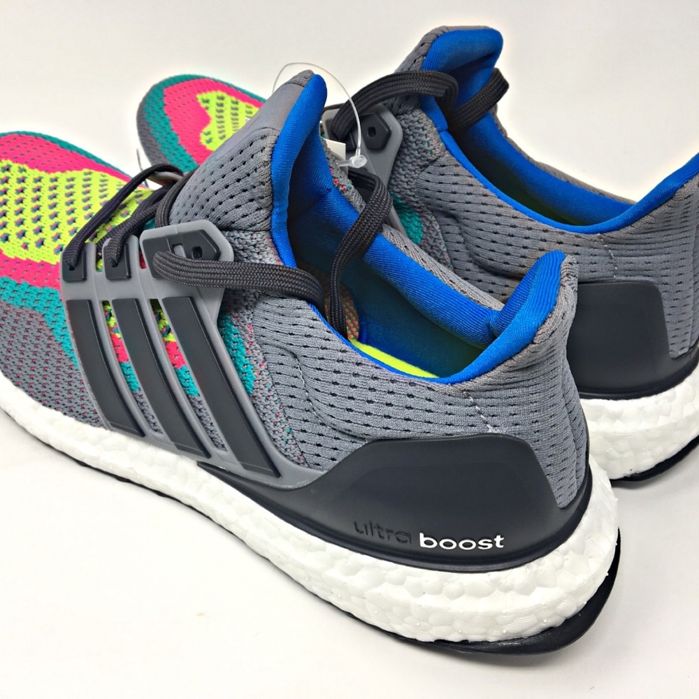 Adidas Ultra Boost 2.0 M Multi-Color Mens NEW - Picture 6 of 8